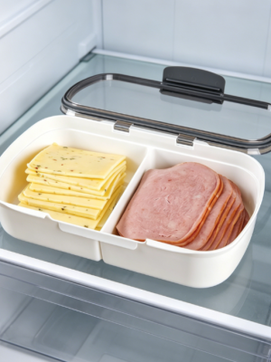 Airtight Food Keeper Divider Box for Refrigerator