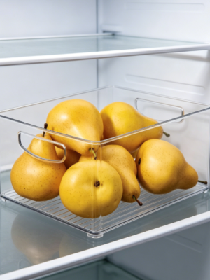 Stackable Kitchen Storage Divider Box with Lid