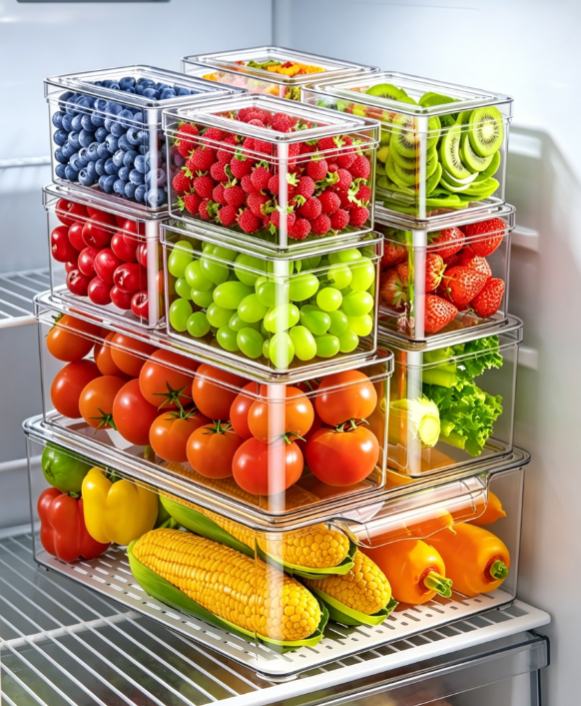 Fresh Food Box Style Refrigerator Divider Container - Image 2