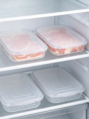 Meat and Cheese Storage Divider Container
