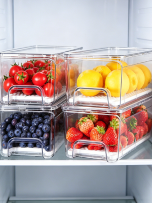 Stackable Drawer Divider Organizer for Fridge