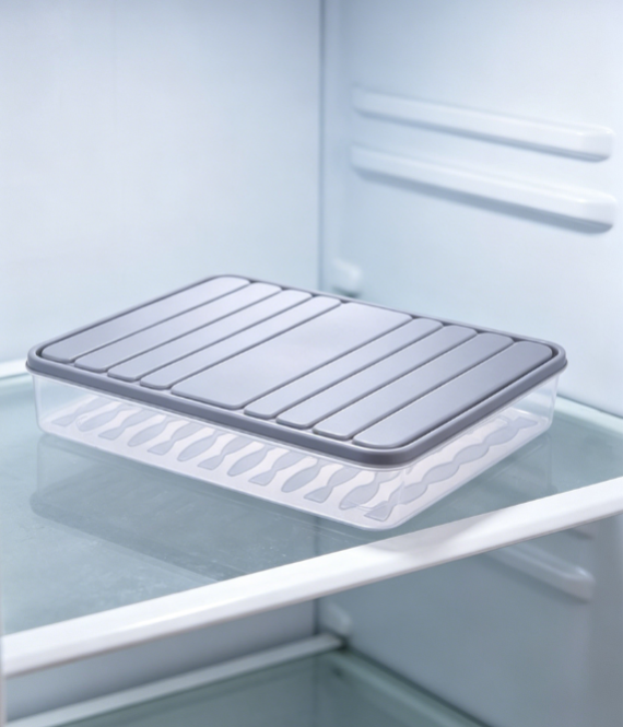 Produce Keeper Box Style Divider Storage Container